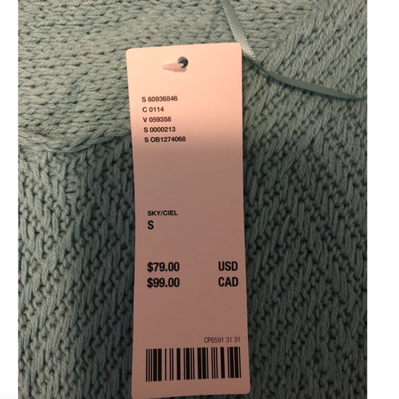 Urban Outfitters Tilda blue oversized sweater NWT - Picture 6 of 9